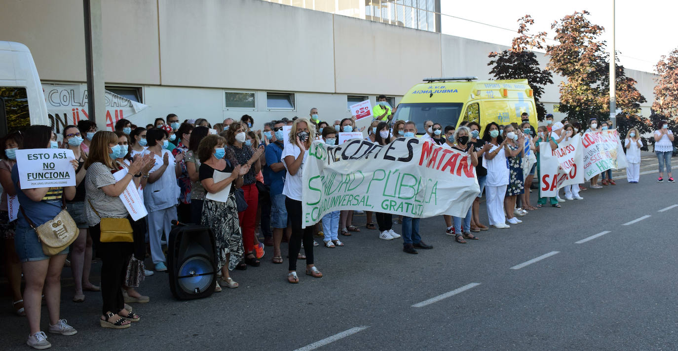 Los trabajadores reclaman soluciones «ya» al Gobierno de La Rioja para acabar con la situación que viven actualmente