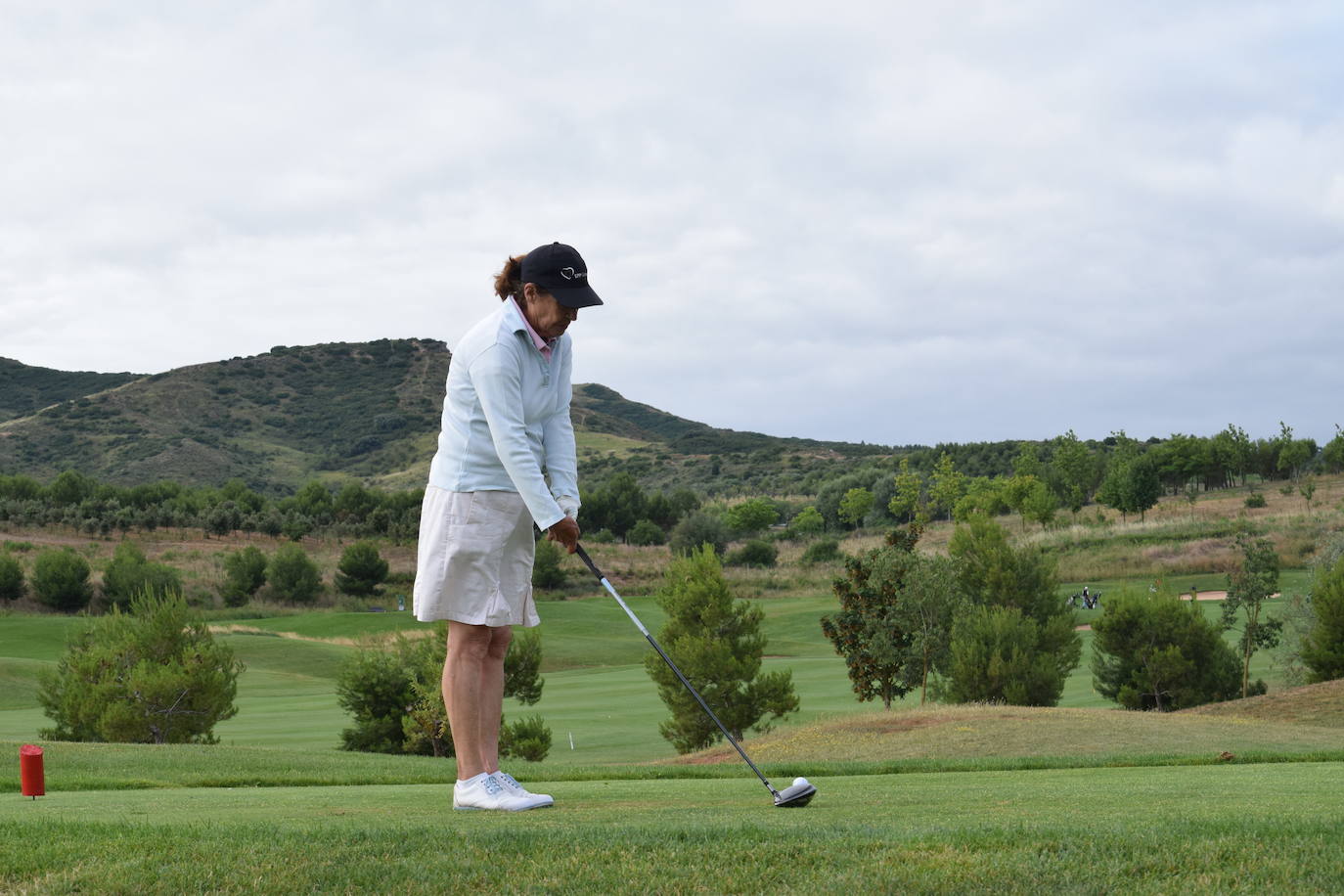 La Liga de Golf y Vino se retomó este sábado en El Campo de Logroño.