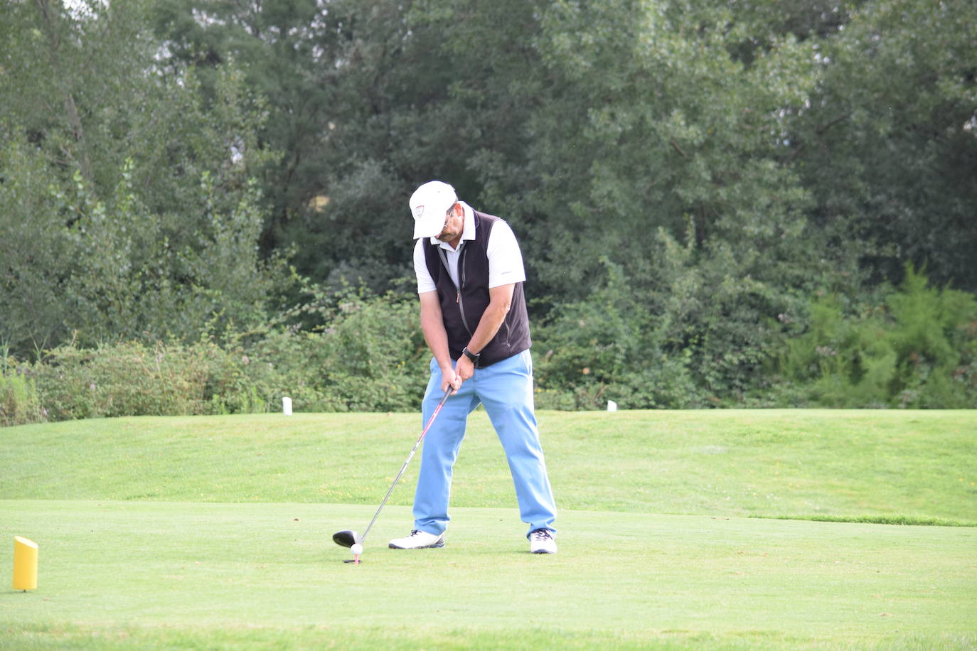 La Liga de Golf y Vino se retomó este sábado en El Campo de Logroño.