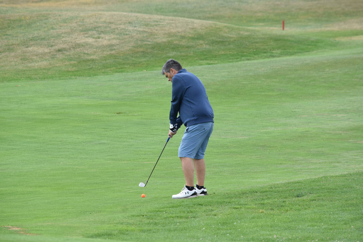 La Liga de Golf y Vino se retomó este sábado en El Campo de Logroño.