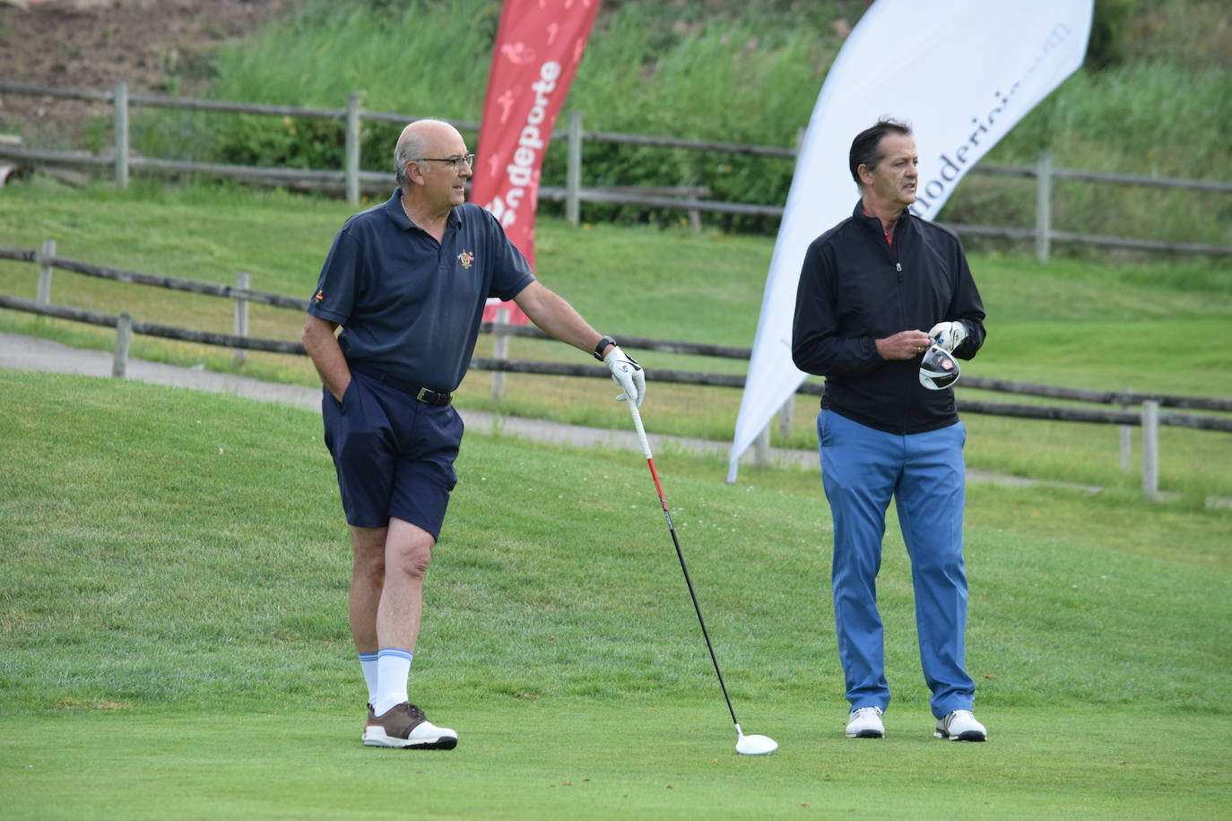 La Liga de Golf y Vino se retomó este sábado en El Campo de Logroño.