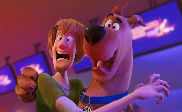 Scooby Doo y Shaggy.