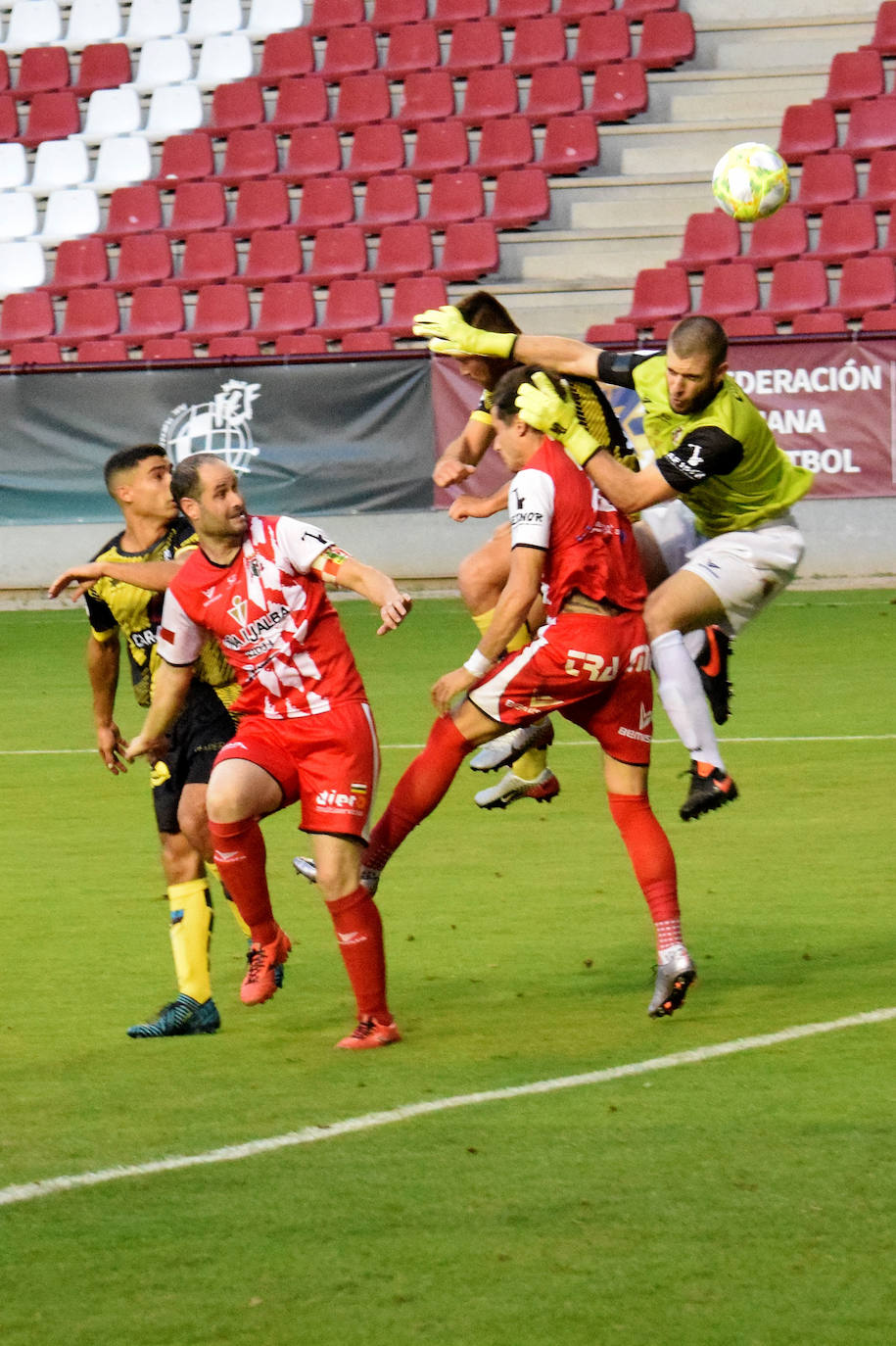 Los arlequinados han vencido al Casalarreina en la segunda semifinal del 'play off' de ascenso