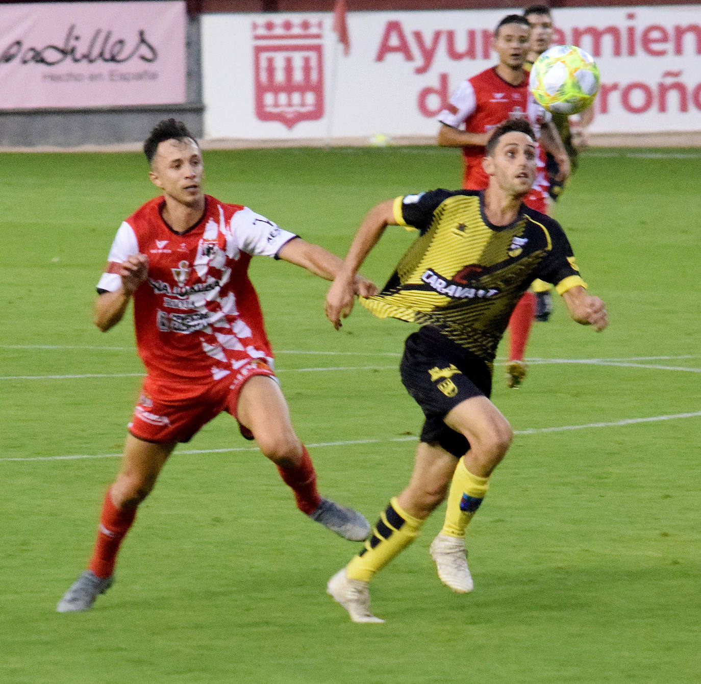 Los arlequinados han vencido al Casalarreina en la segunda semifinal del 'play off' de ascenso