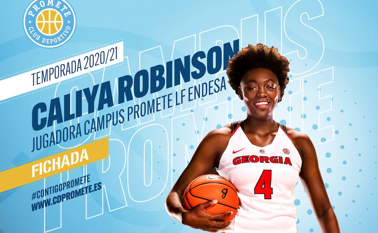 Caliya Robinson, nuevo fichaje del Promete