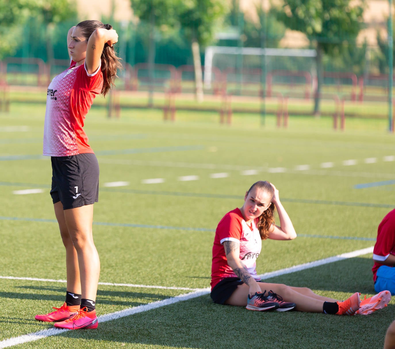 Las logroñesas iniciaron este lunes la pretemporada con un proyecto ilusionante y reconocido, pero con las incertidumbres que genera el coronavirus