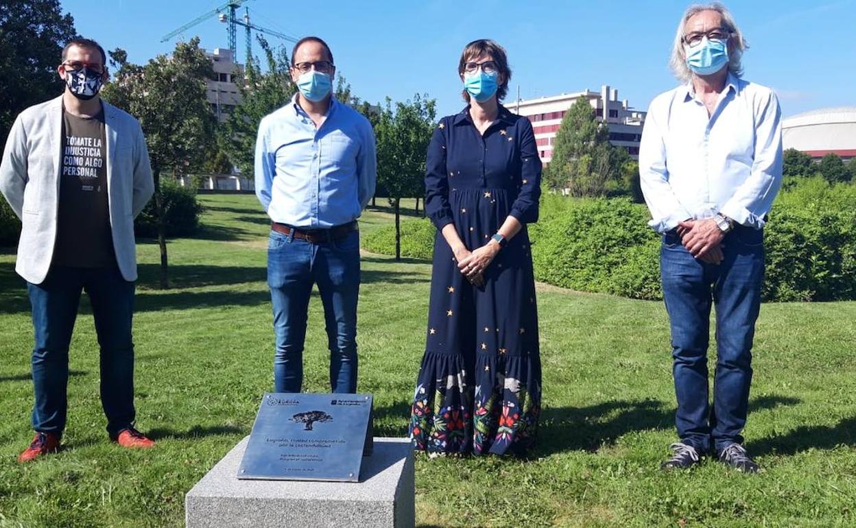 Logroño se compromete con la sostenibilidad con 'Un árbol por Europa'