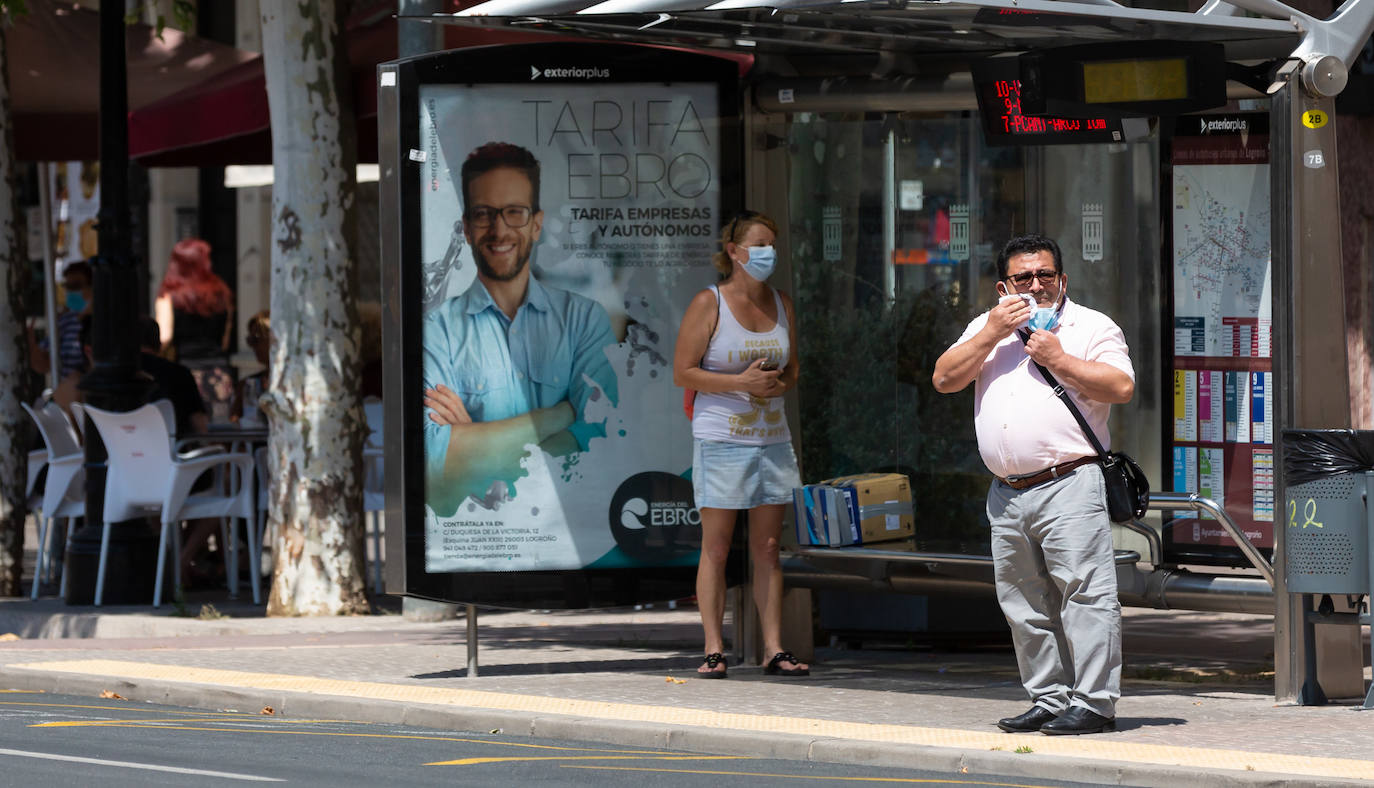 Los logroñeses se enfrentan al aviso naranja por altas temperaturas