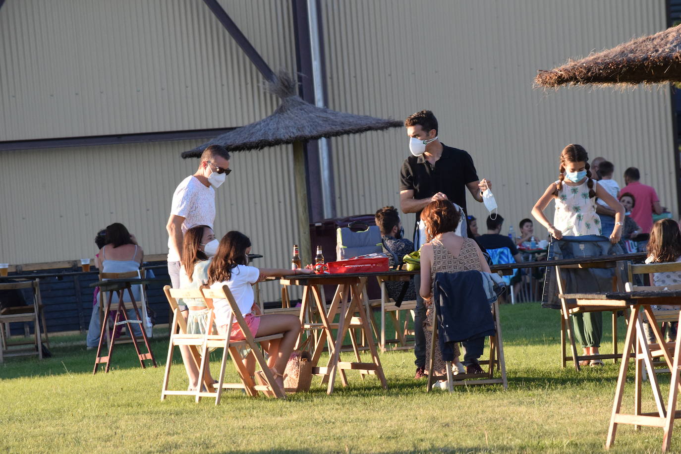 Las instalaciones deportivas se han convertido en un lugar muy frecuentado en el actual periodo estival 