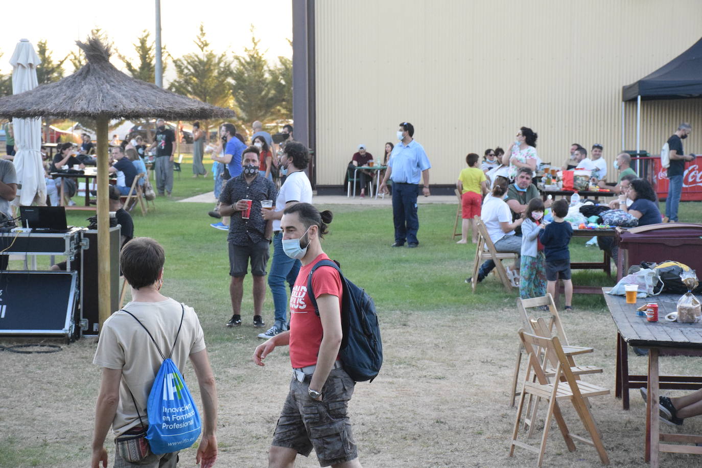 Las instalaciones deportivas se han convertido en un lugar muy frecuentado en el actual periodo estival 