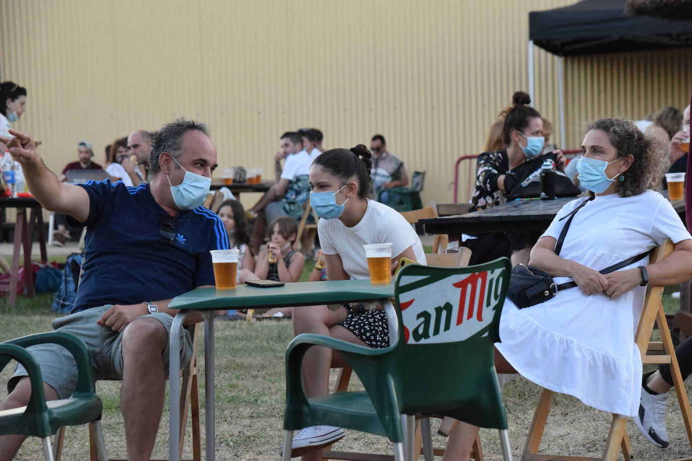 Las instalaciones deportivas se han convertido en un lugar muy frecuentado en el actual periodo estival 