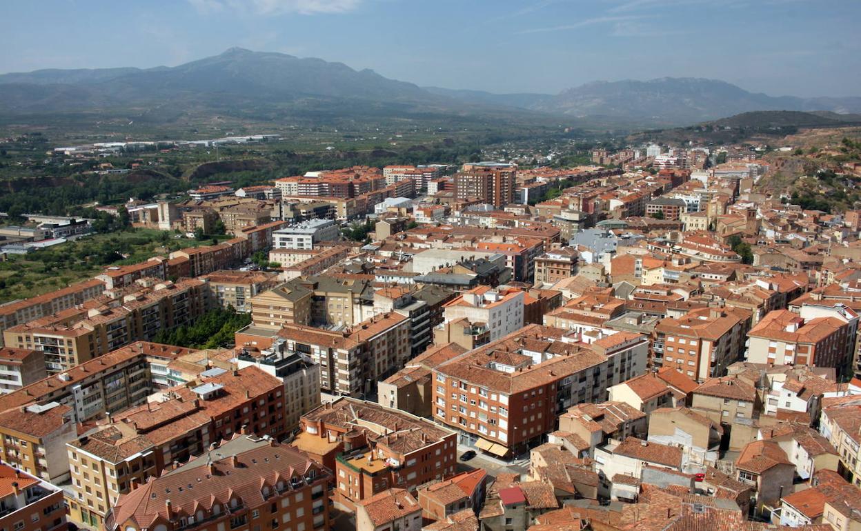 Vista panorámica de Arnedo. 