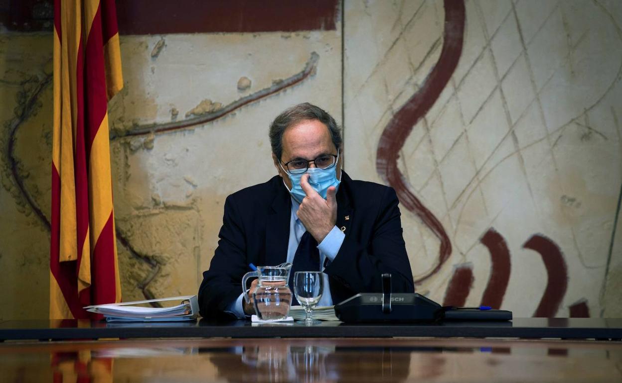 Torra: «Mi deber como presidente no es hacerme fotografías sin sentido»