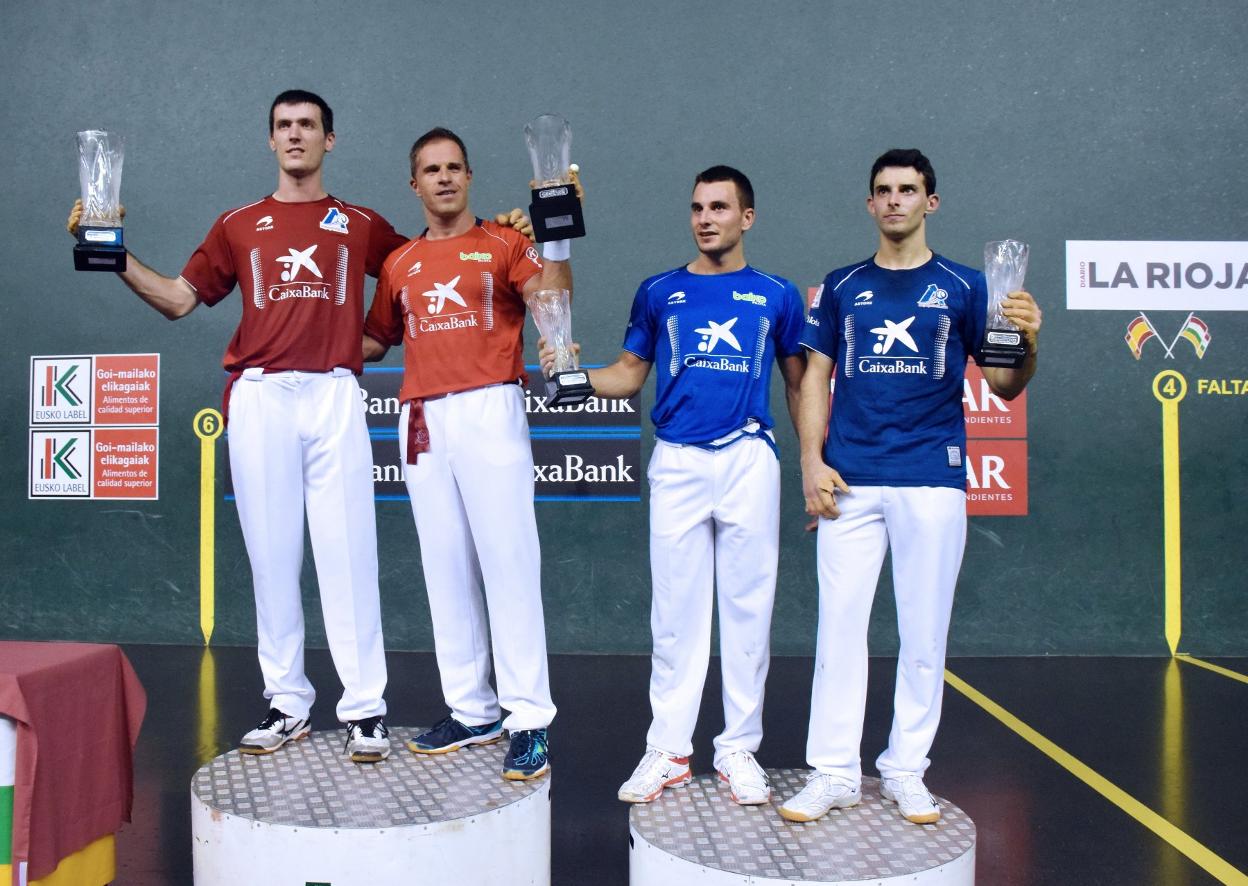 Imaz y Altuna, ganadores ayer. 