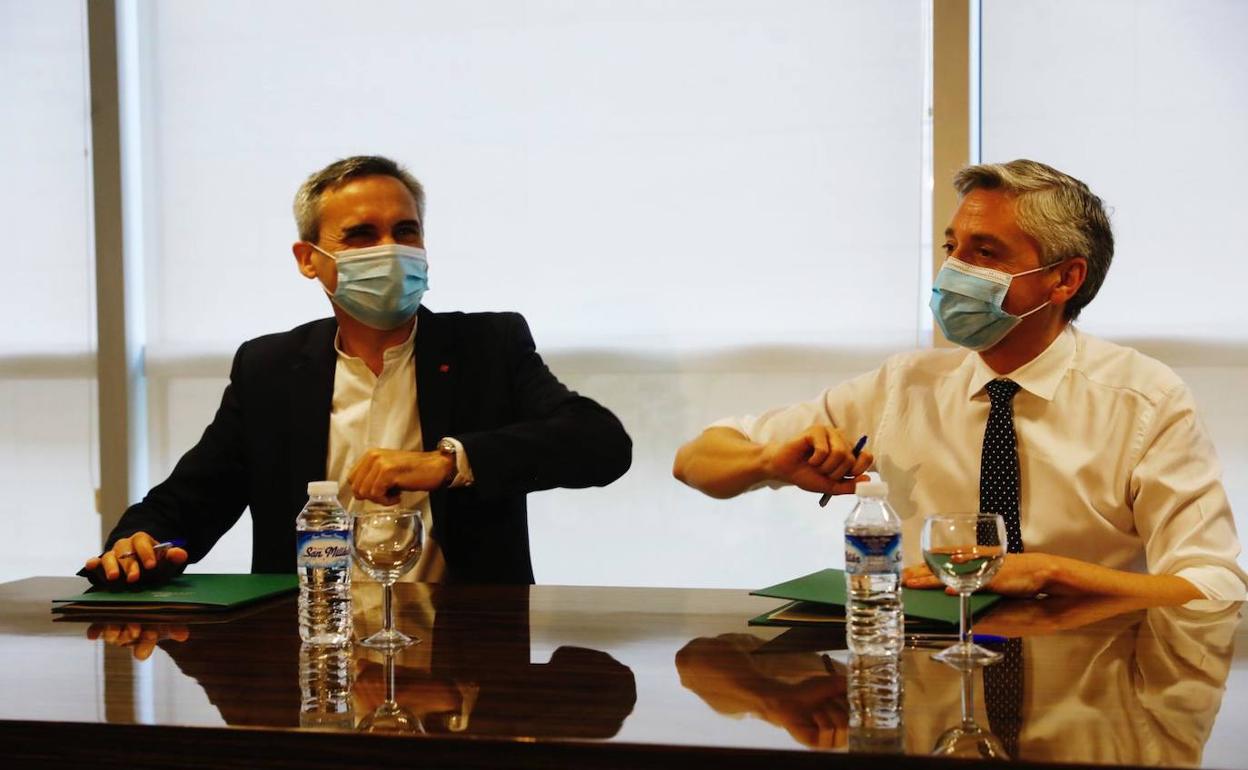 Julio Rubio y Francisco Ocón. 