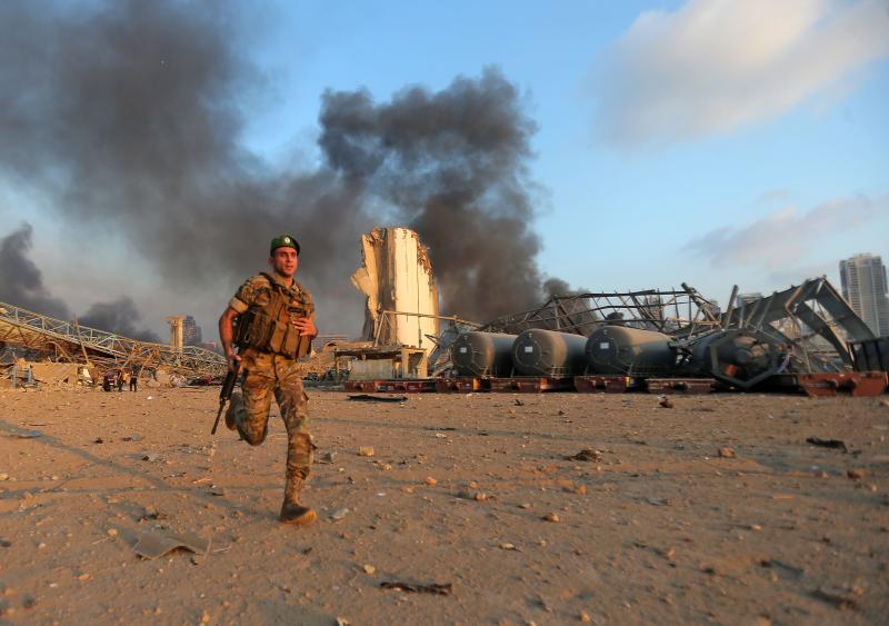 Fotos: La explosión en el puerto de Beirut, en imágenes