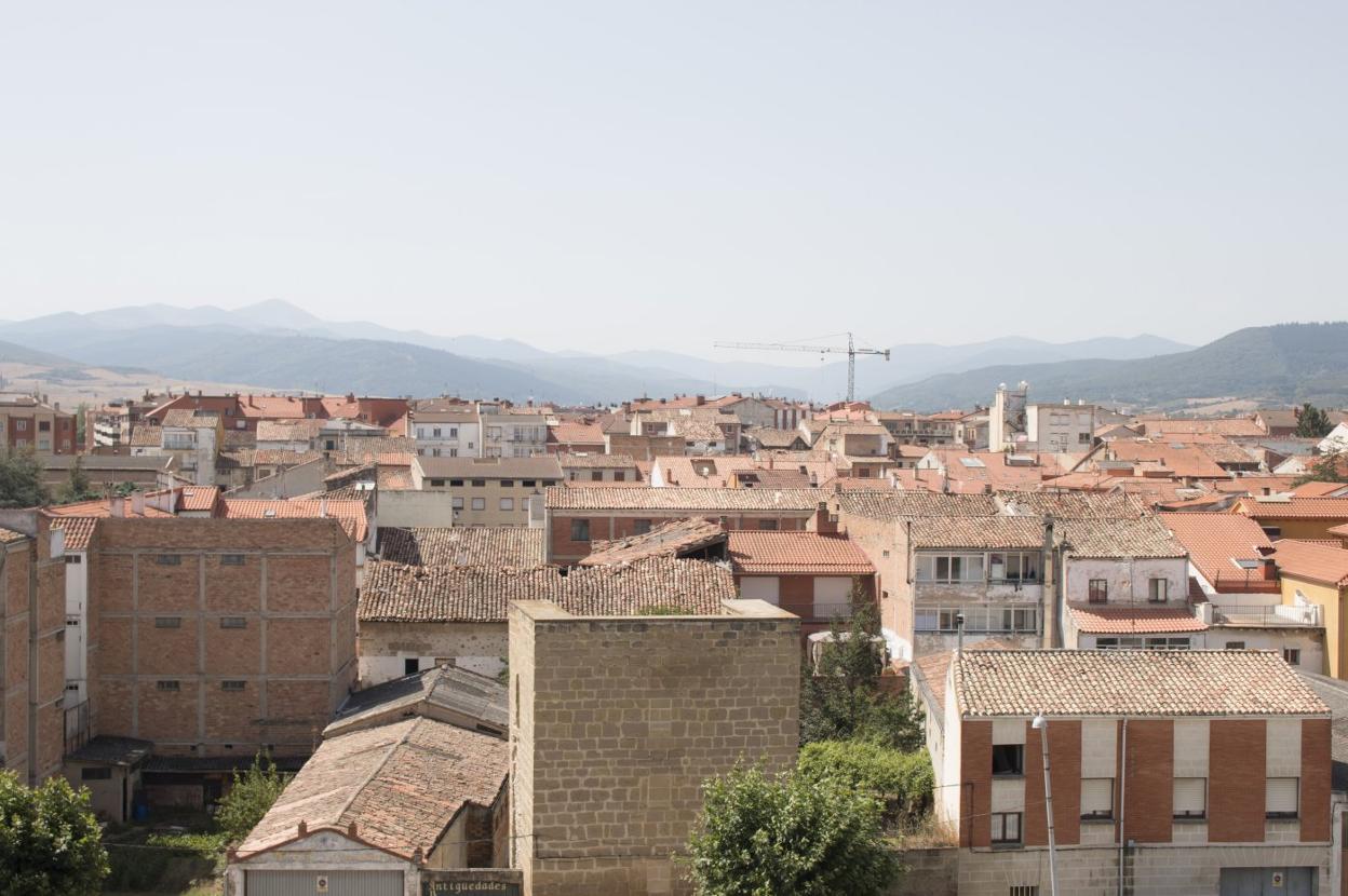 Panorámica de la ciudad de Santo Domingo de la Calzada. 