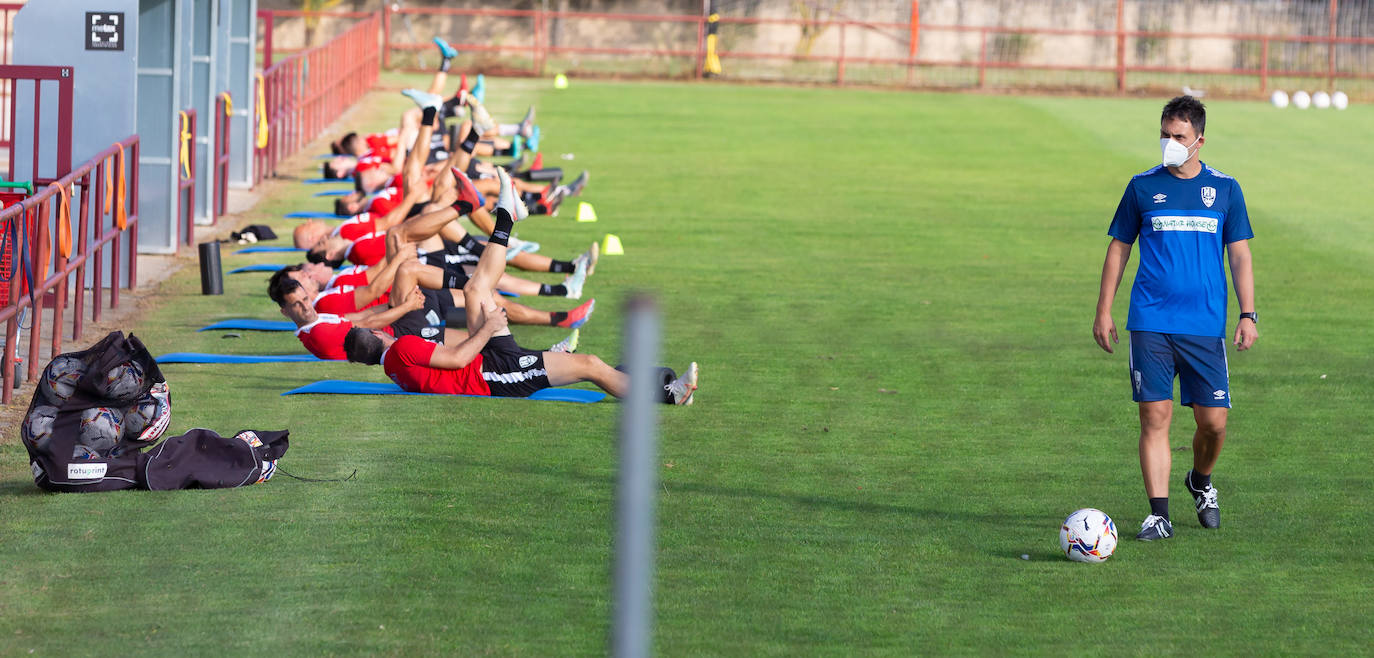 El equipo ha realizado este jueves su primer entrenamiento