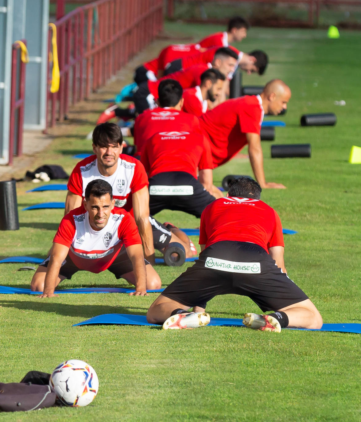 El equipo ha realizado este jueves su primer entrenamiento