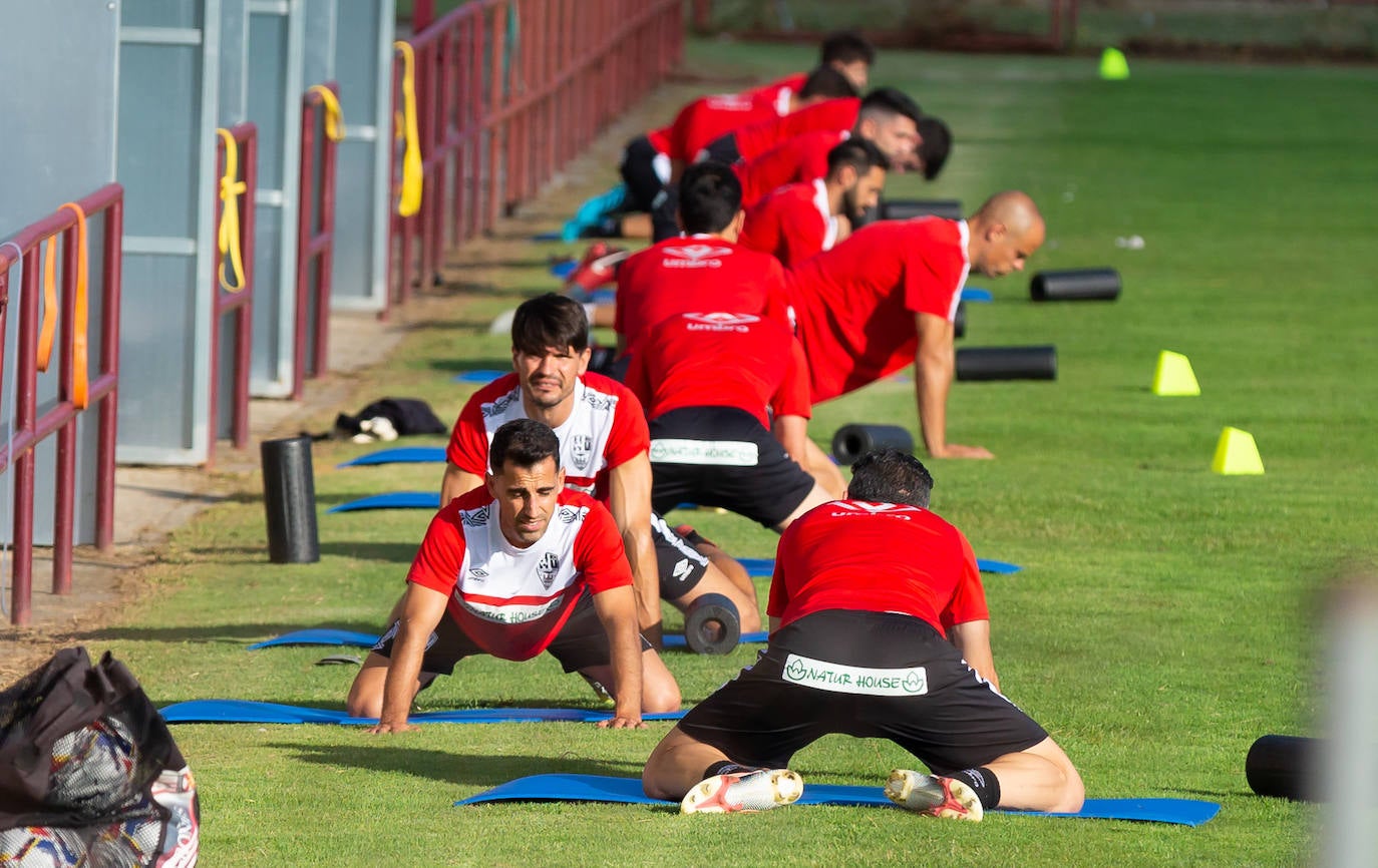 El equipo ha realizado este jueves su primer entrenamiento