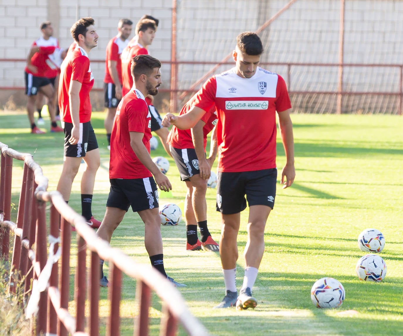 El equipo ha realizado este jueves su primer entrenamiento