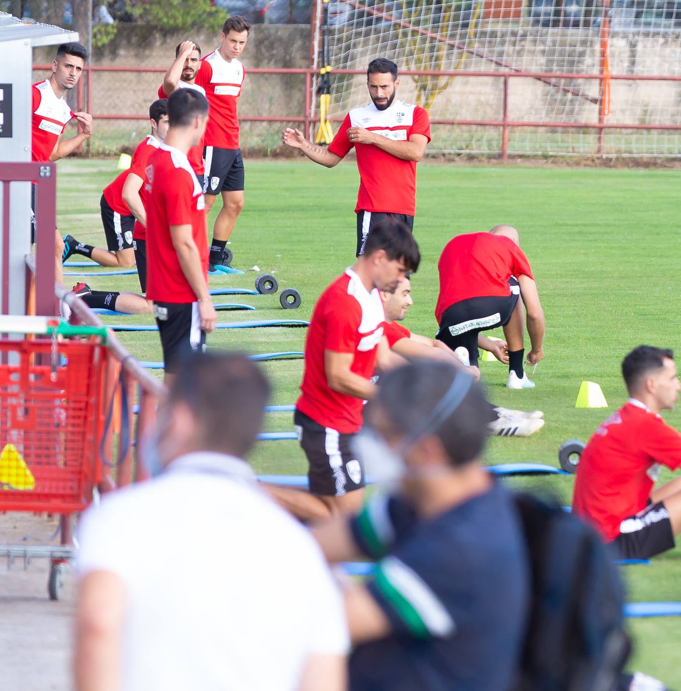 El equipo ha realizado este jueves su primer entrenamiento