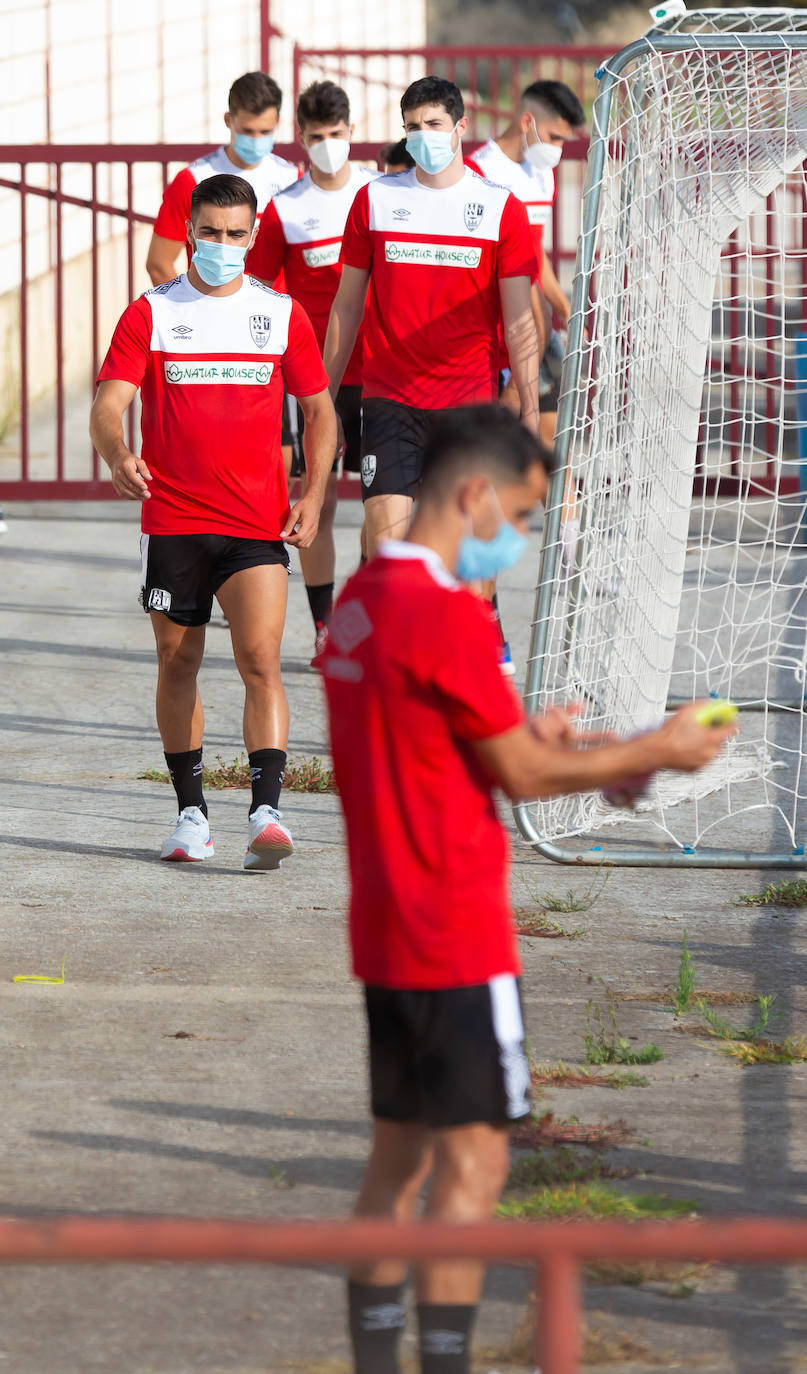 El equipo ha realizado este jueves su primer entrenamiento