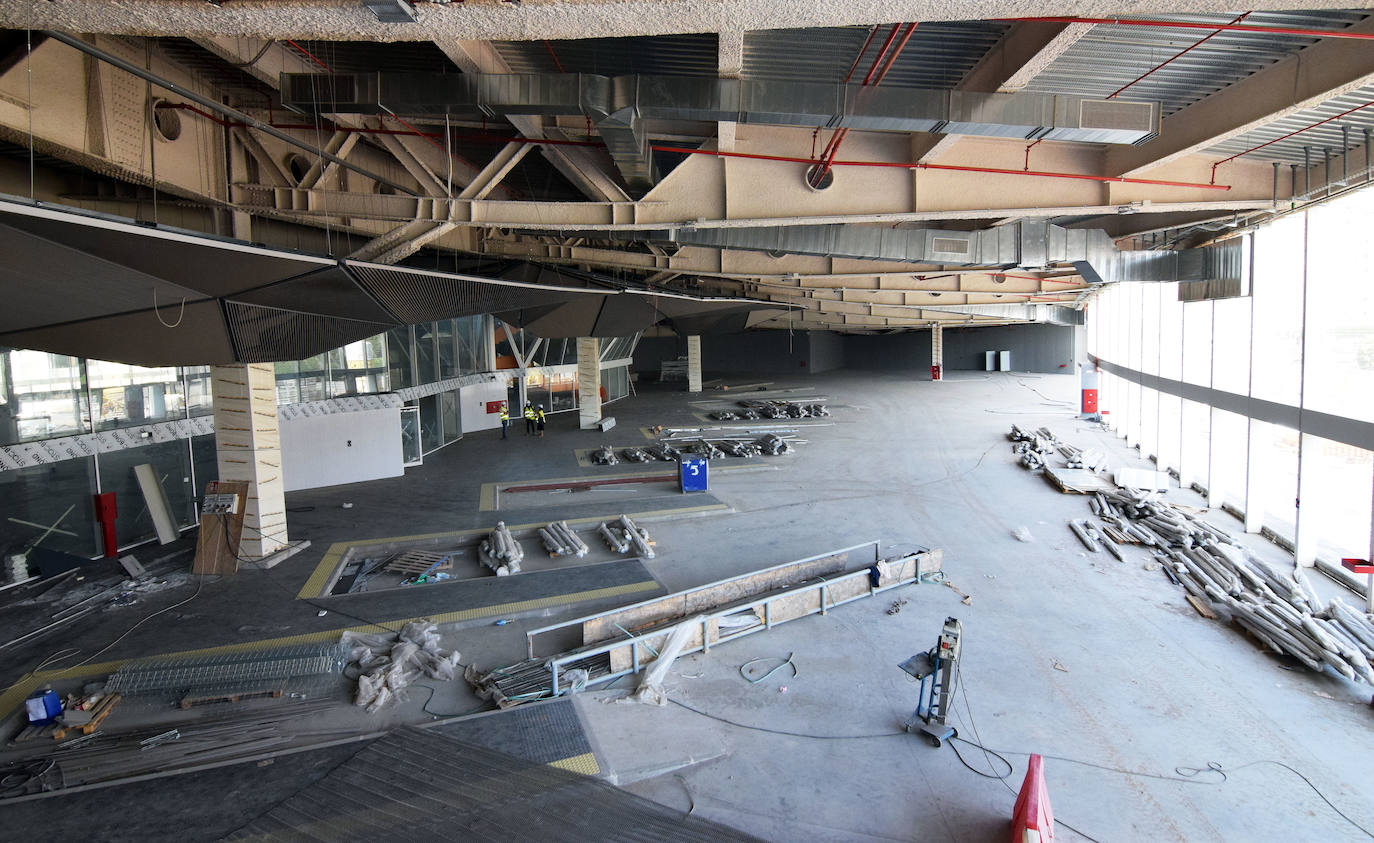 Fotos: Recta fnal para la nueva estación de autobuses de Logroño