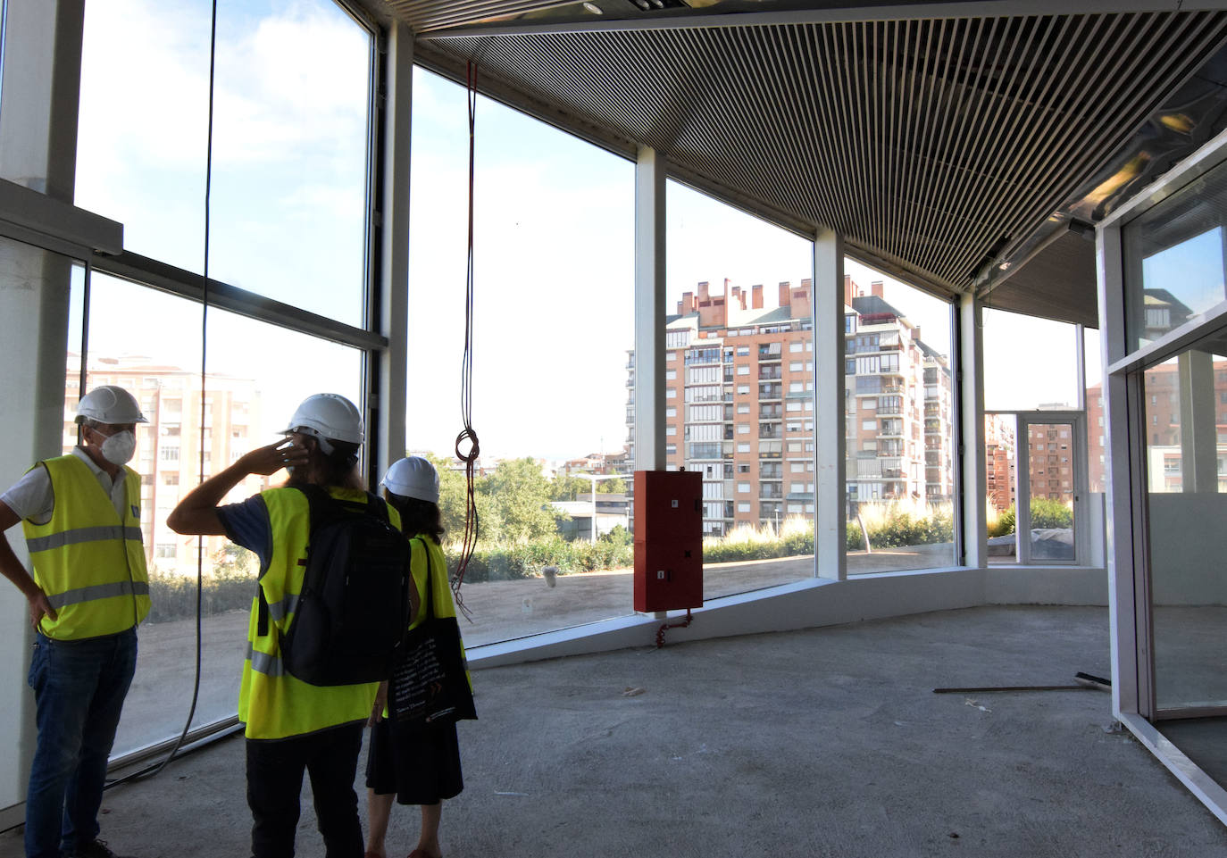 Fotos: Recta fnal para la nueva estación de autobuses de Logroño