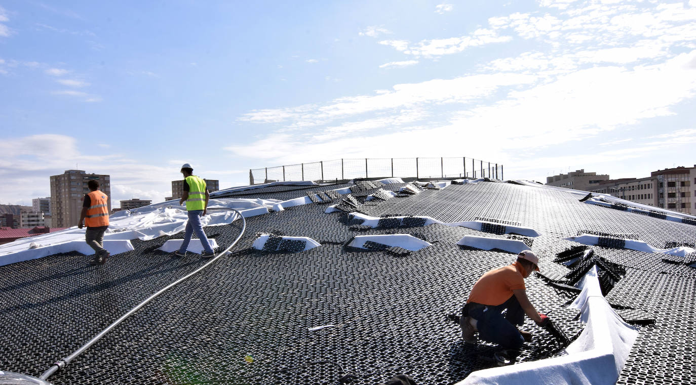 Fotos: Recta fnal para la nueva estación de autobuses de Logroño