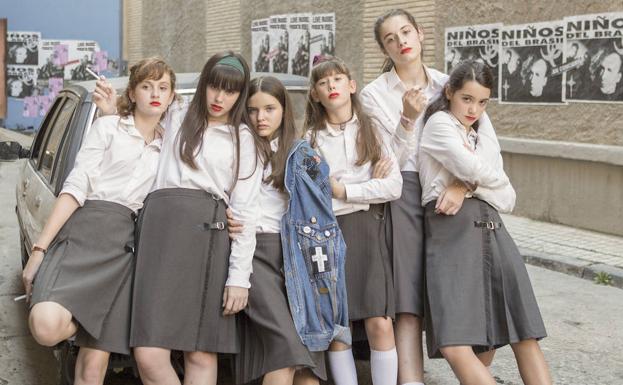 Las actrices protagonistas de 'Las niñas', que se estrena en cines el 4 de septiembre.