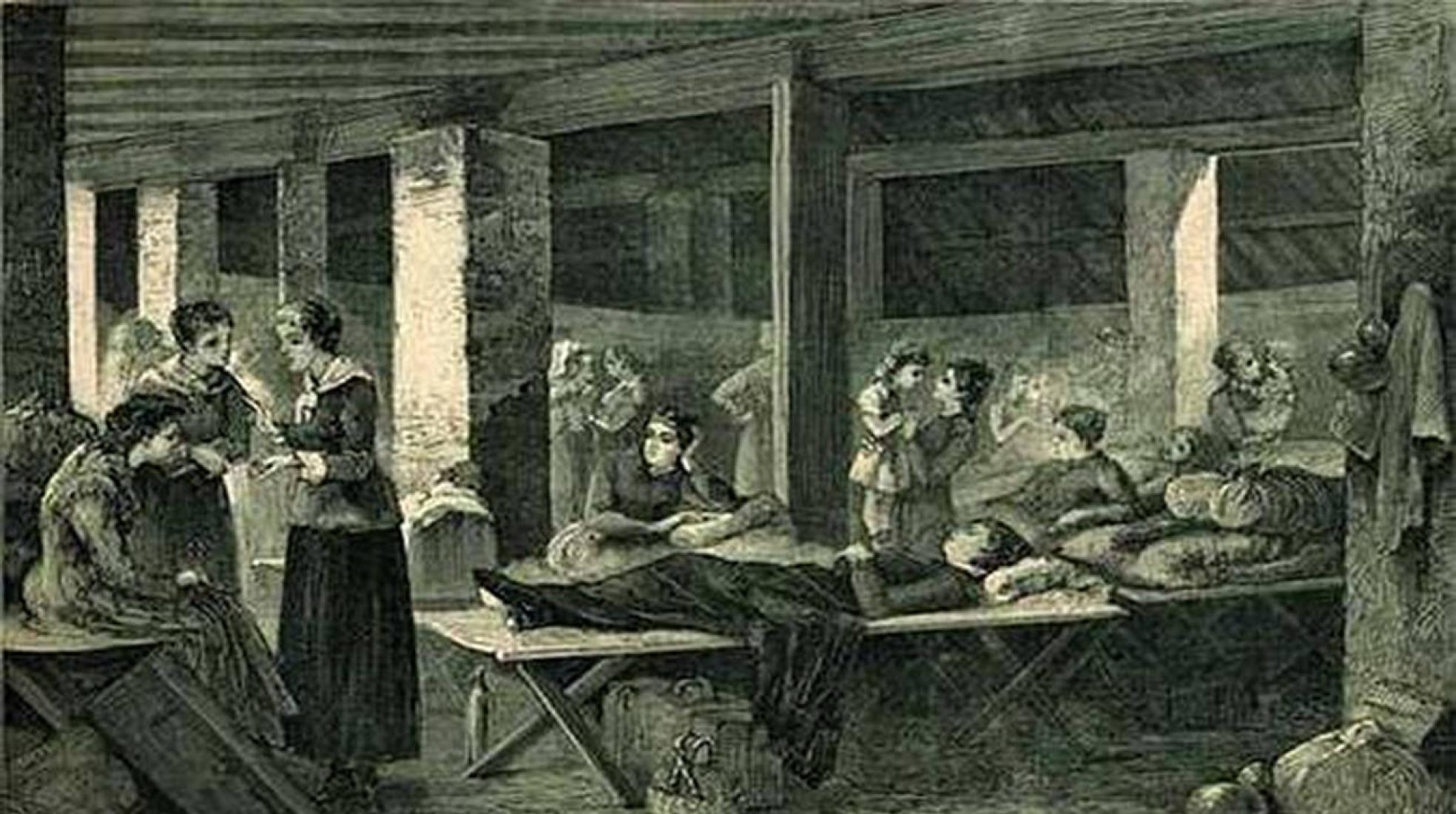 El miedo al cólera morbo. Hospital femenino en la lucha contra las epidemias de cólera, a finales del siglo XIX.