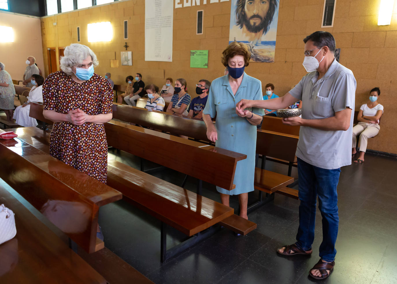 Las misas retoman su actividad, aunque con algunas novedades con respecto a antes de la pandemia