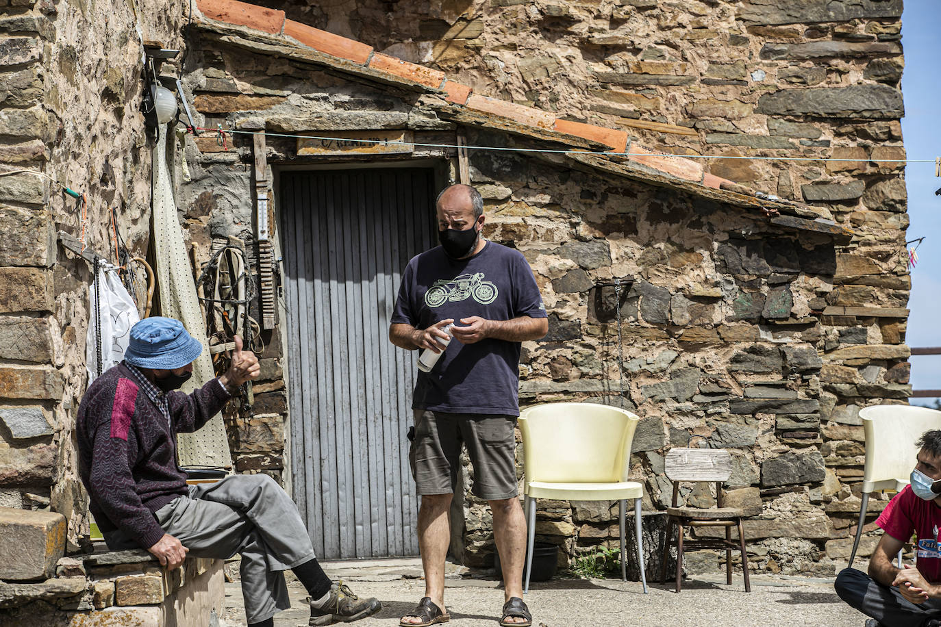 En la aldea se han registrado cinco casos de coronavirus