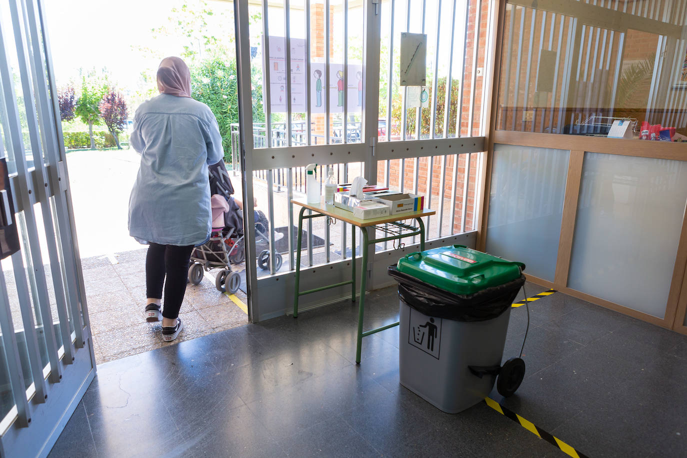 Fotos: Cuando la vuelta a las aulas es una necesidad vital