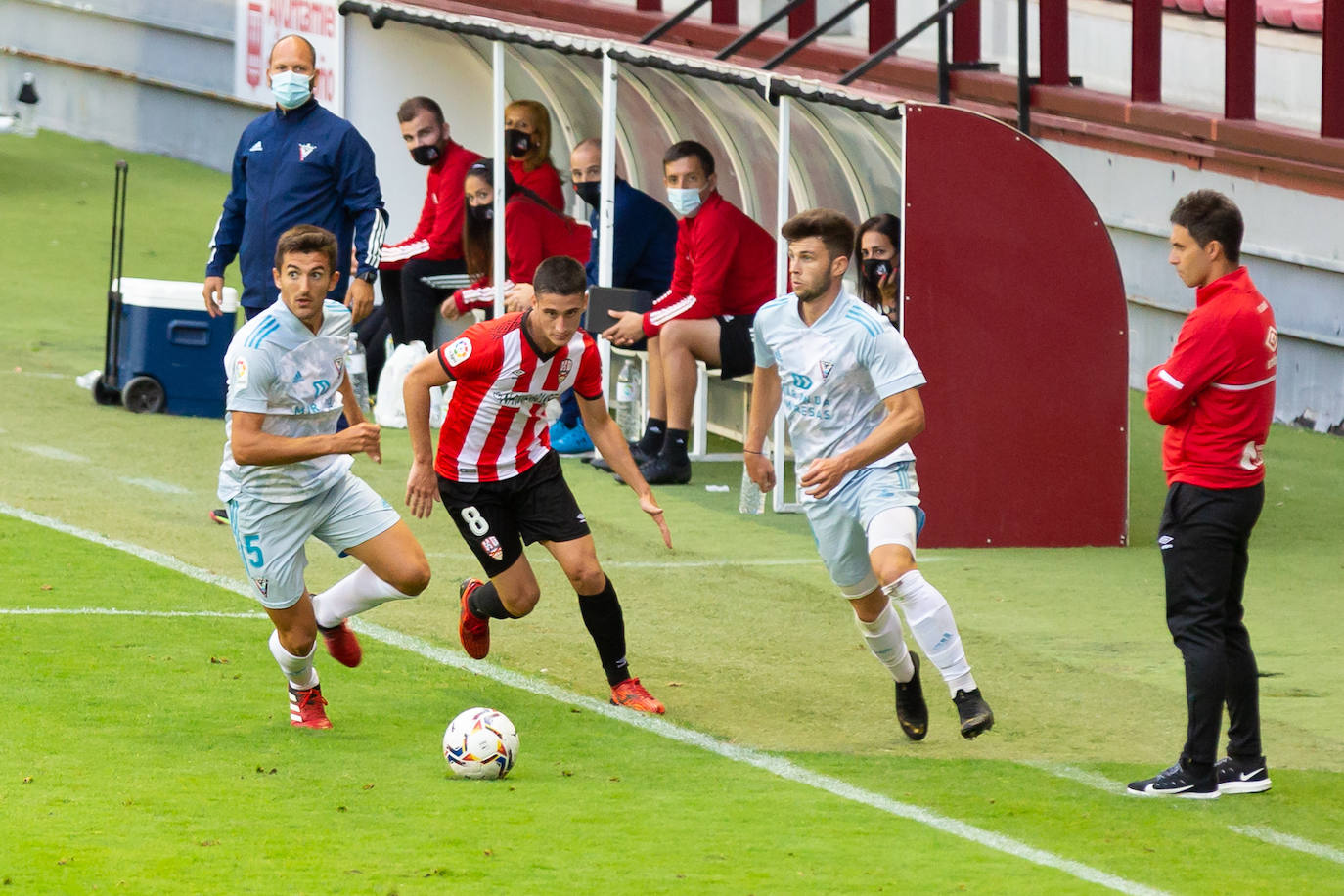 El autor del gol del triunfo fue Adrián Pérez