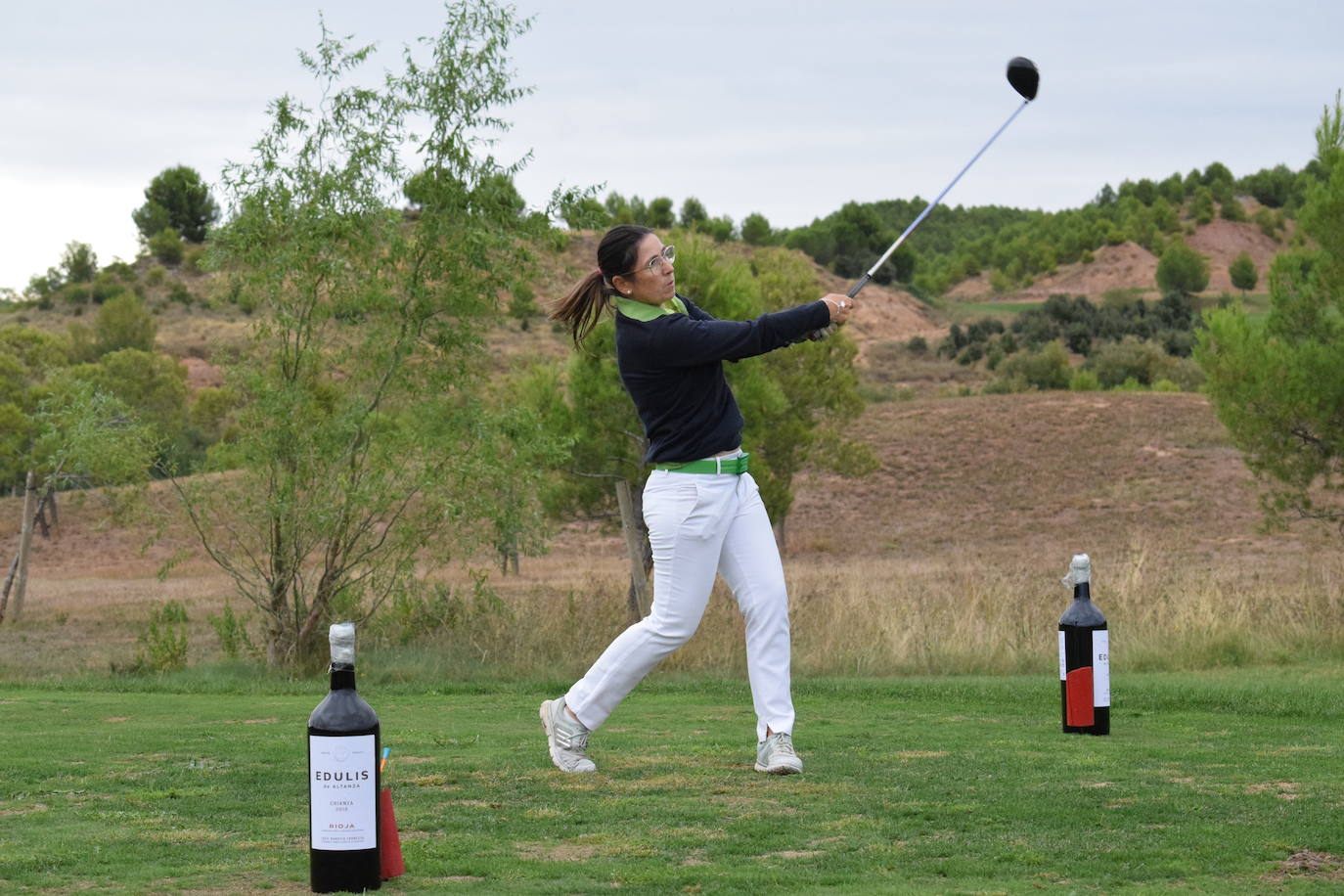 Los jugadores disfrutaron de una nueva jornada de golf en el Torneo Bodegas Altanza, de la Liga de Golf y Vino.