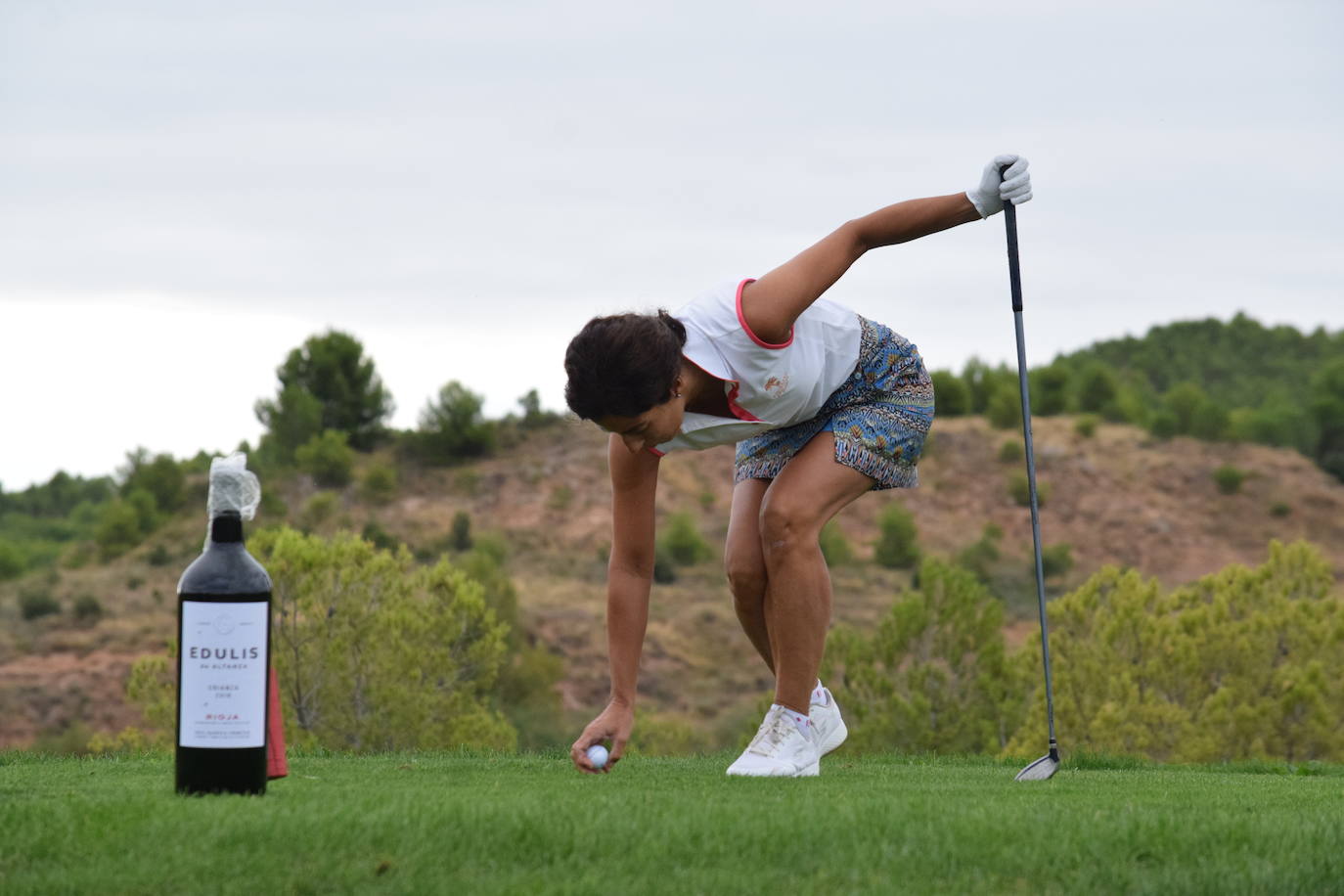 Los jugadores disfrutaron de una nueva jornada de golf en el Torneo Bodegas Altanza, de la Liga de Golf y Vino.