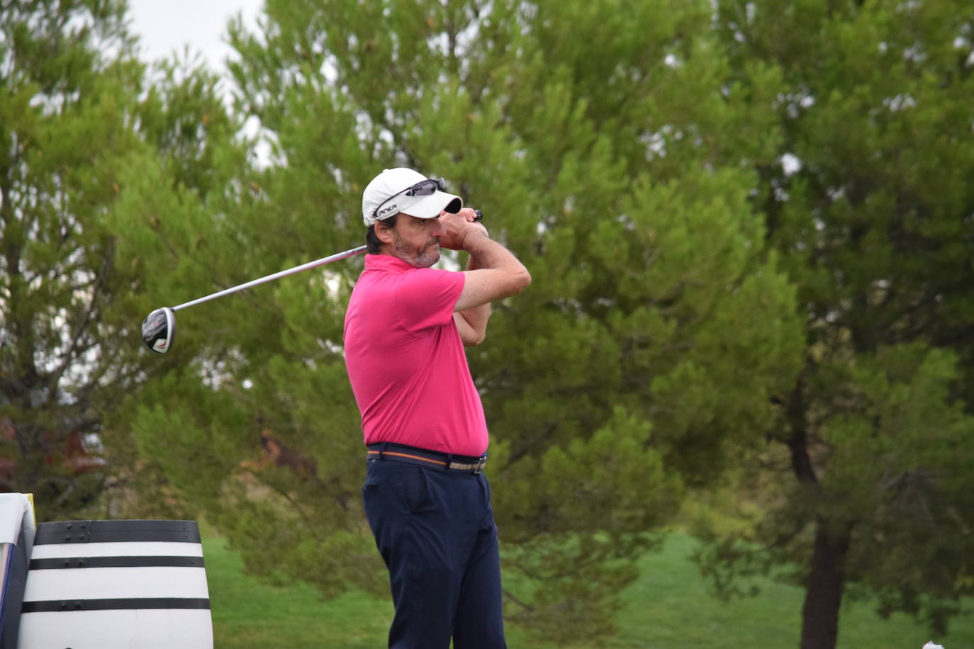 Los jugadores disfrutaron de una nueva jornada de golf en el Torneo Bodegas Altanza, de la Liga de Golf y Vino.