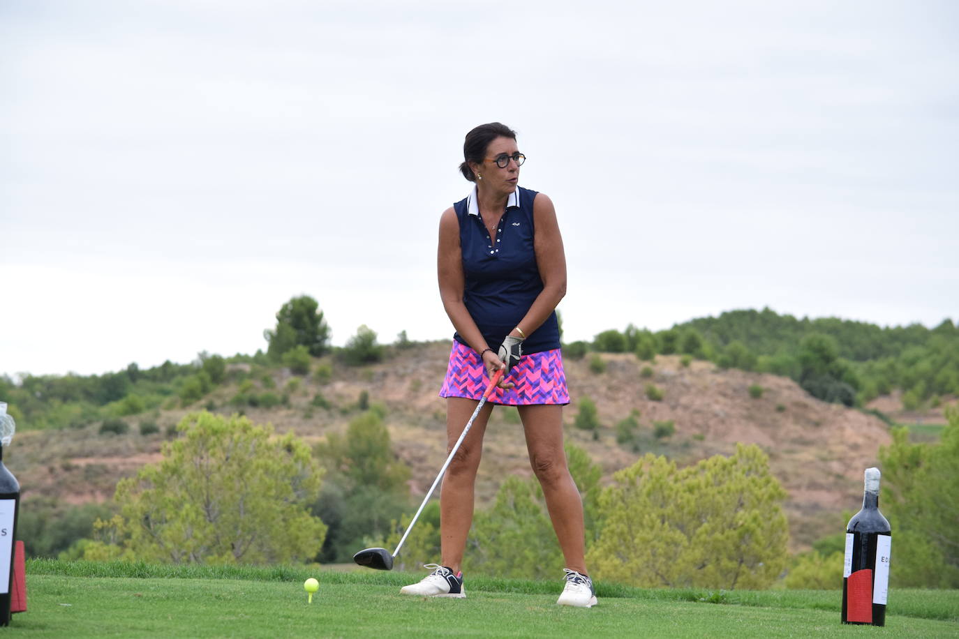 Los jugadores disfrutaron de una nueva jornada de golf en el Torneo Bodegas Altanza, de la Liga de Golf y Vino.