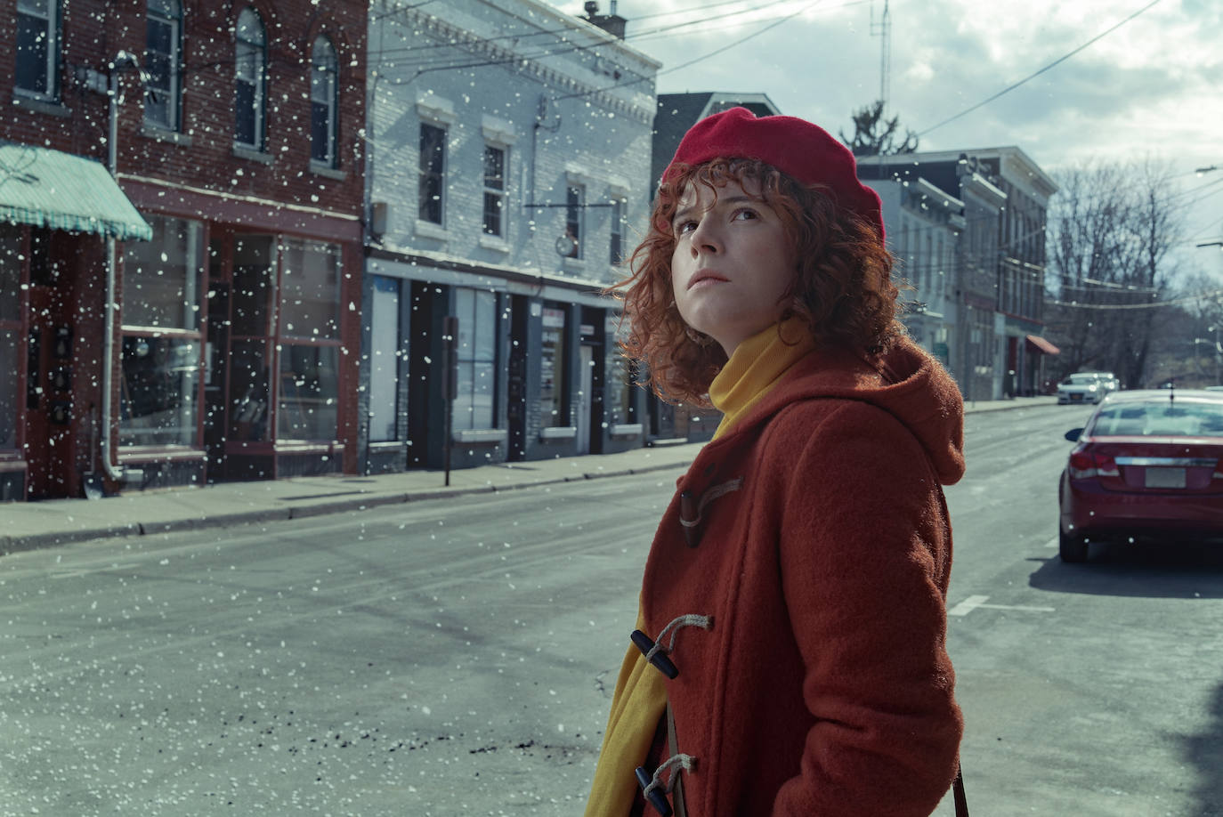 Jessie Buckley, en un fotograma de la película.