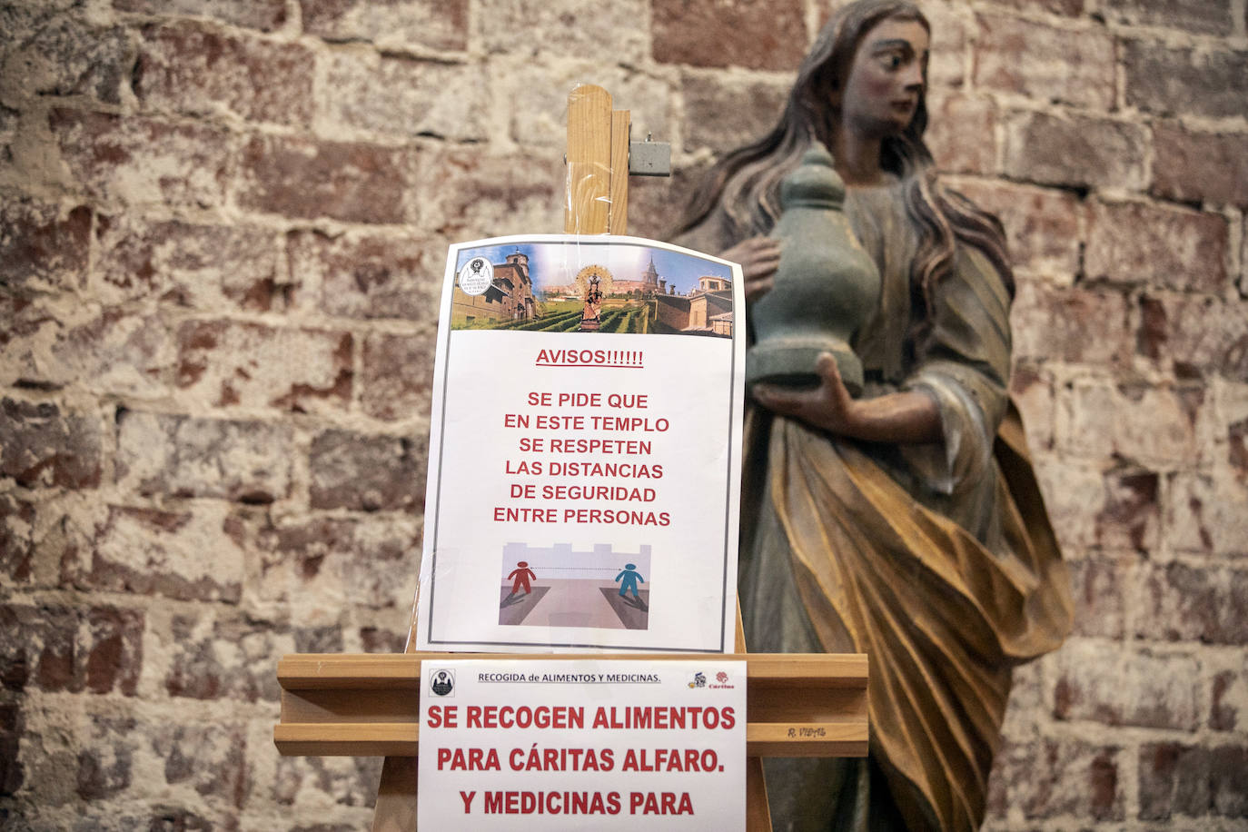 Controles a la entrada y salida de la ciudad riojabajeña, que ha vuelto a un punto entre la fase 1 y 2 para intentarcontener la epidemia