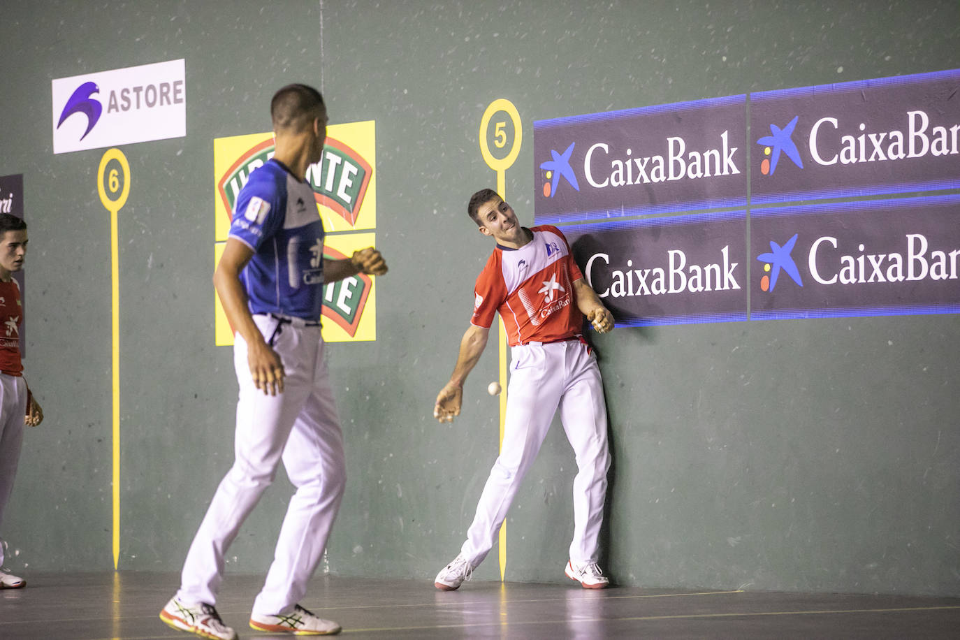 En el partido estelar, Bengoetxea y Martija doblegaron (22-20) a Elezkano y Aretxabaleta