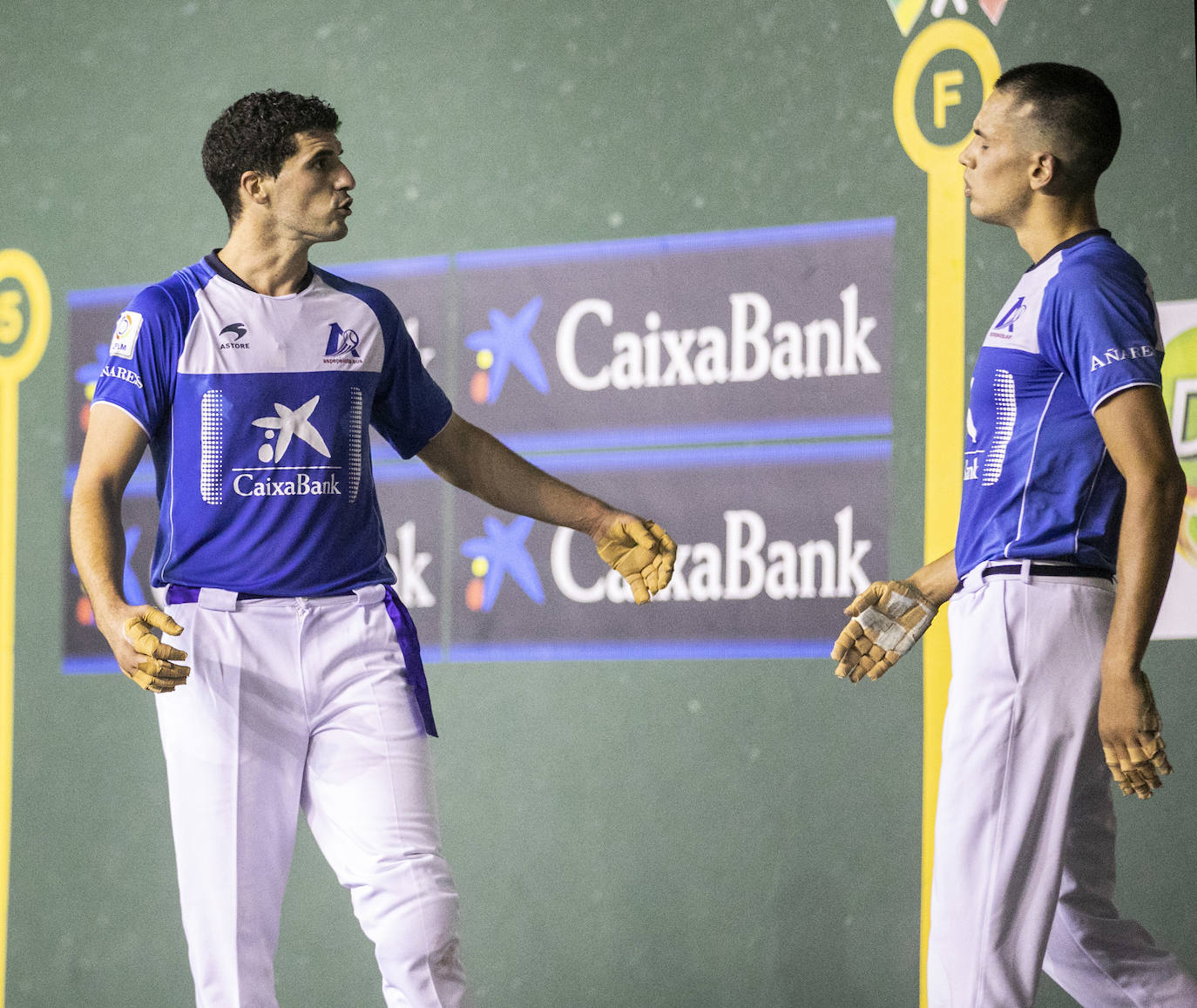 En el partido estelar, Bengoetxea y Martija doblegaron (22-20) a Elezkano y Aretxabaleta