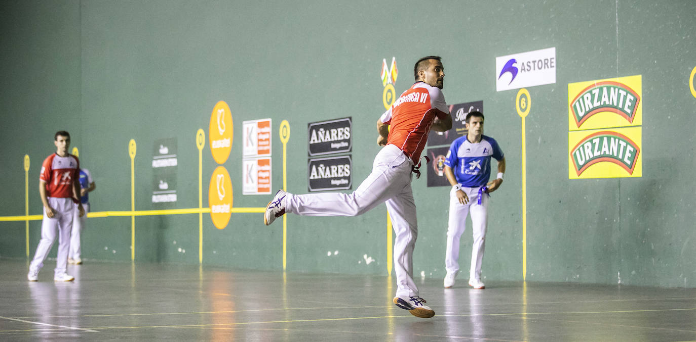 En el partido estelar, Bengoetxea y Martija doblegaron (22-20) a Elezkano y Aretxabaleta