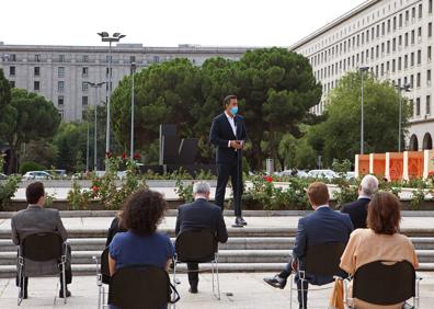 Imagen secundaria 1 - Concéntrico se instala en el Paseo de la Castellana de Madrid