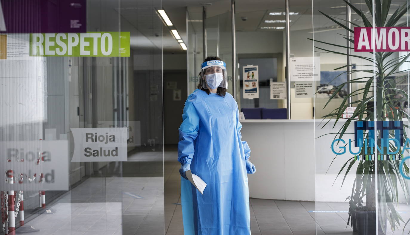 El centro de salud de La Guindalera, el de más incidencia de Logroño