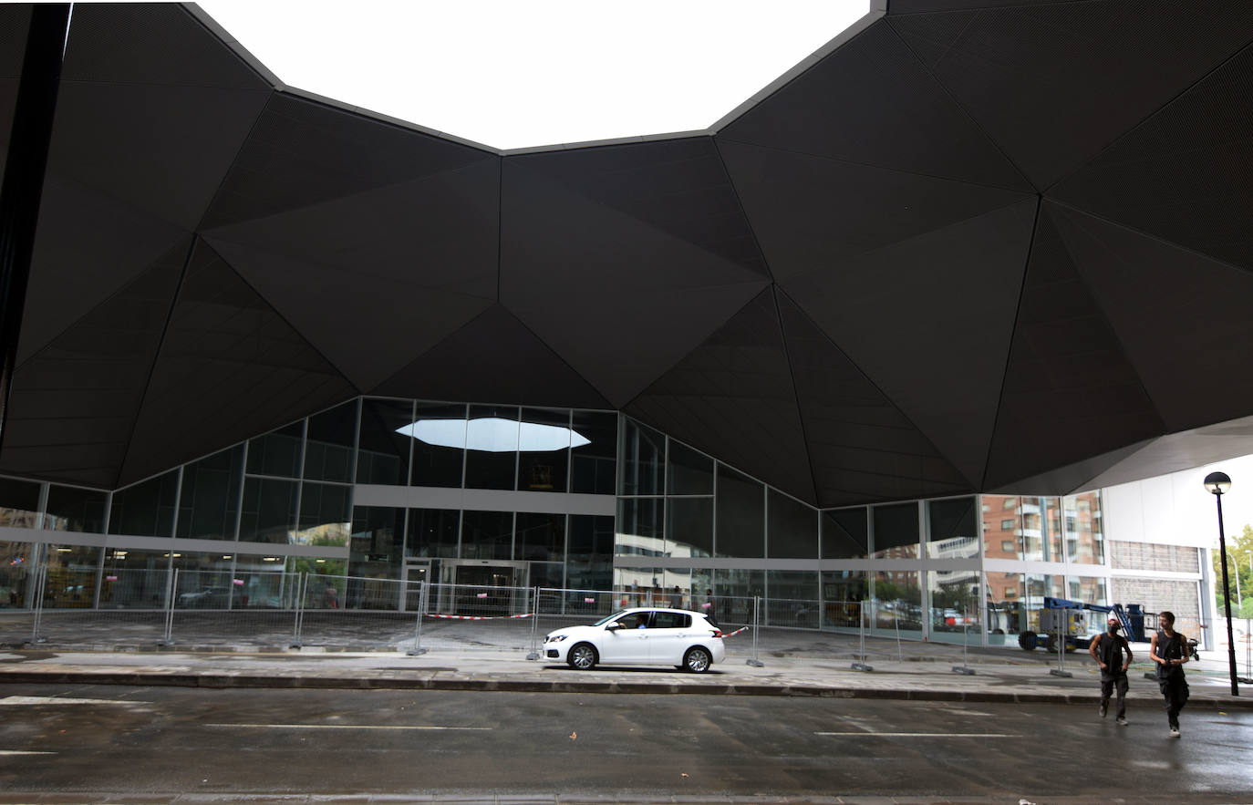 Fotos: Abierto el paso bajo la cúpula de la estación de Logroño