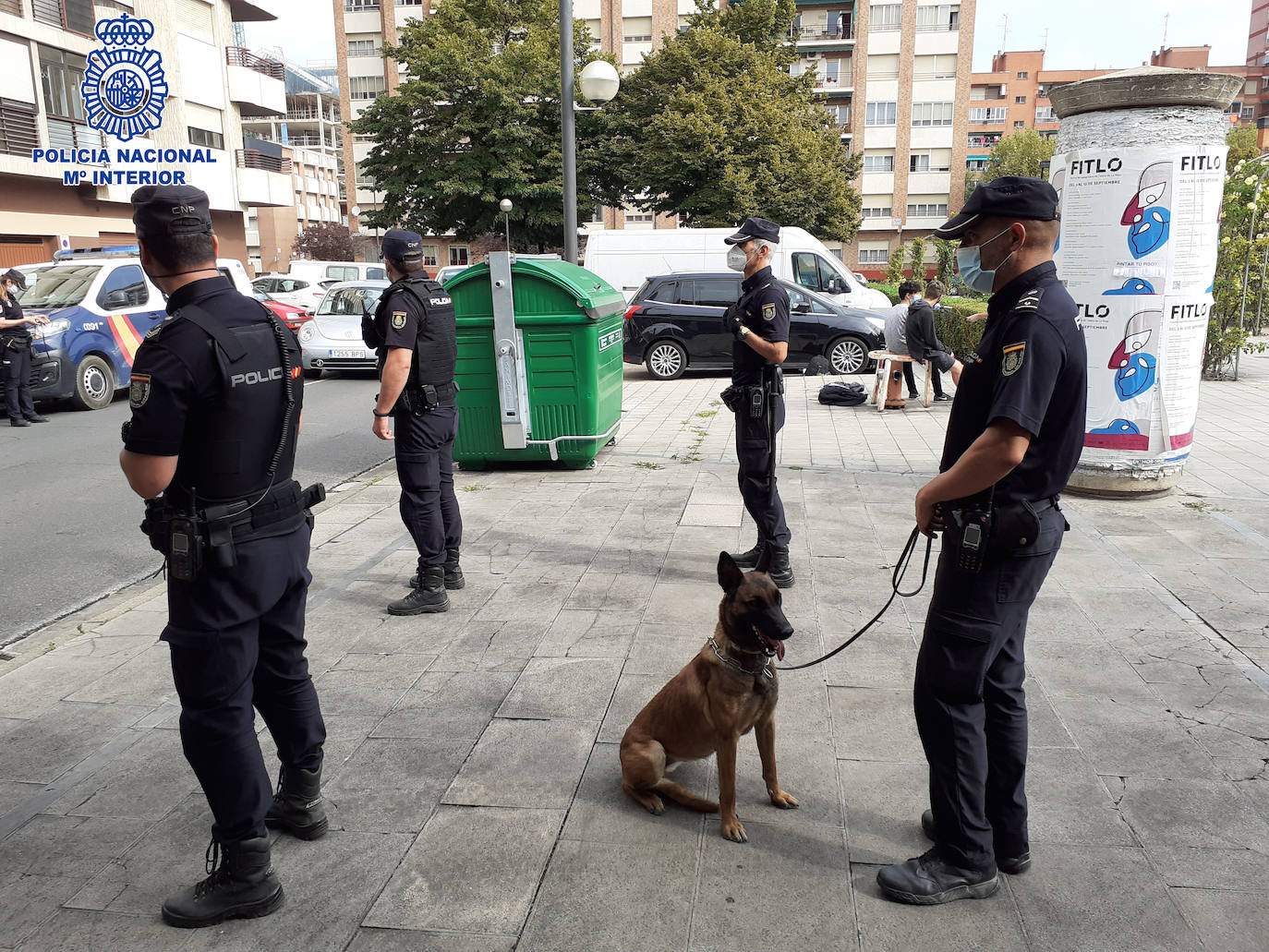 Sancionadas 78 personas por hacer botellón y 105, por no llevar mascarilla en lo que llevamos de mes