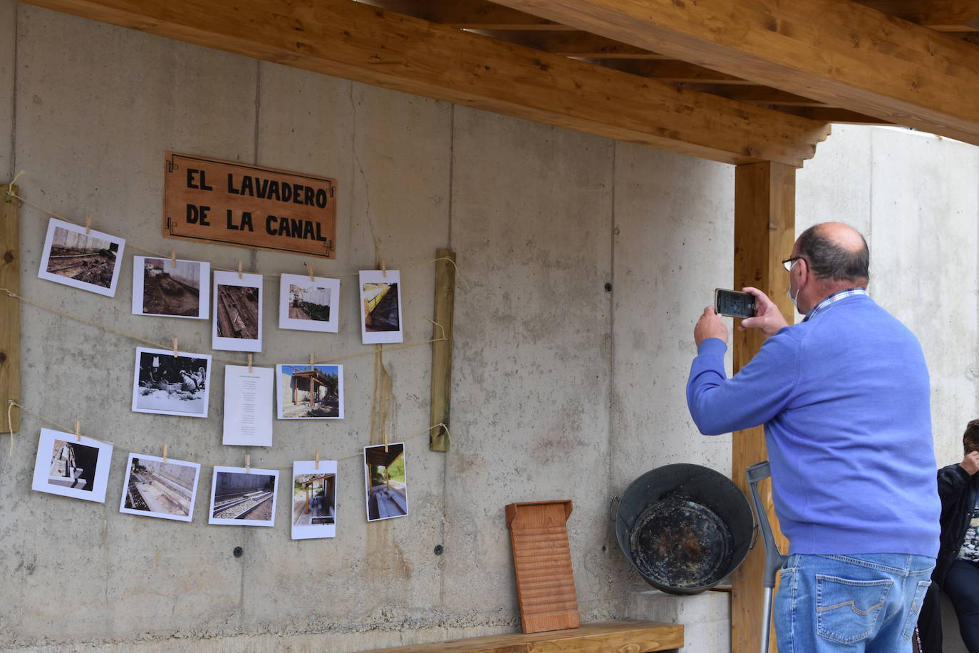 Fotos: Recuperación del lavadero de la Canal en La Villa de Ocón